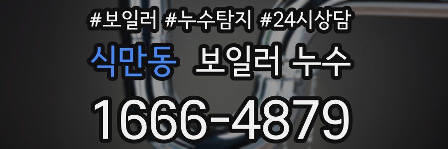 식만동 누수탐지