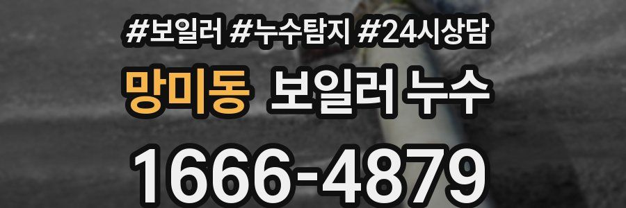 망미동 누수탐지