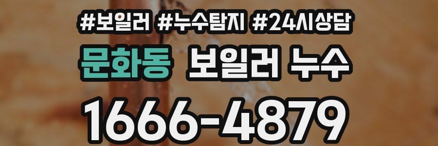 문화동 누수탐지