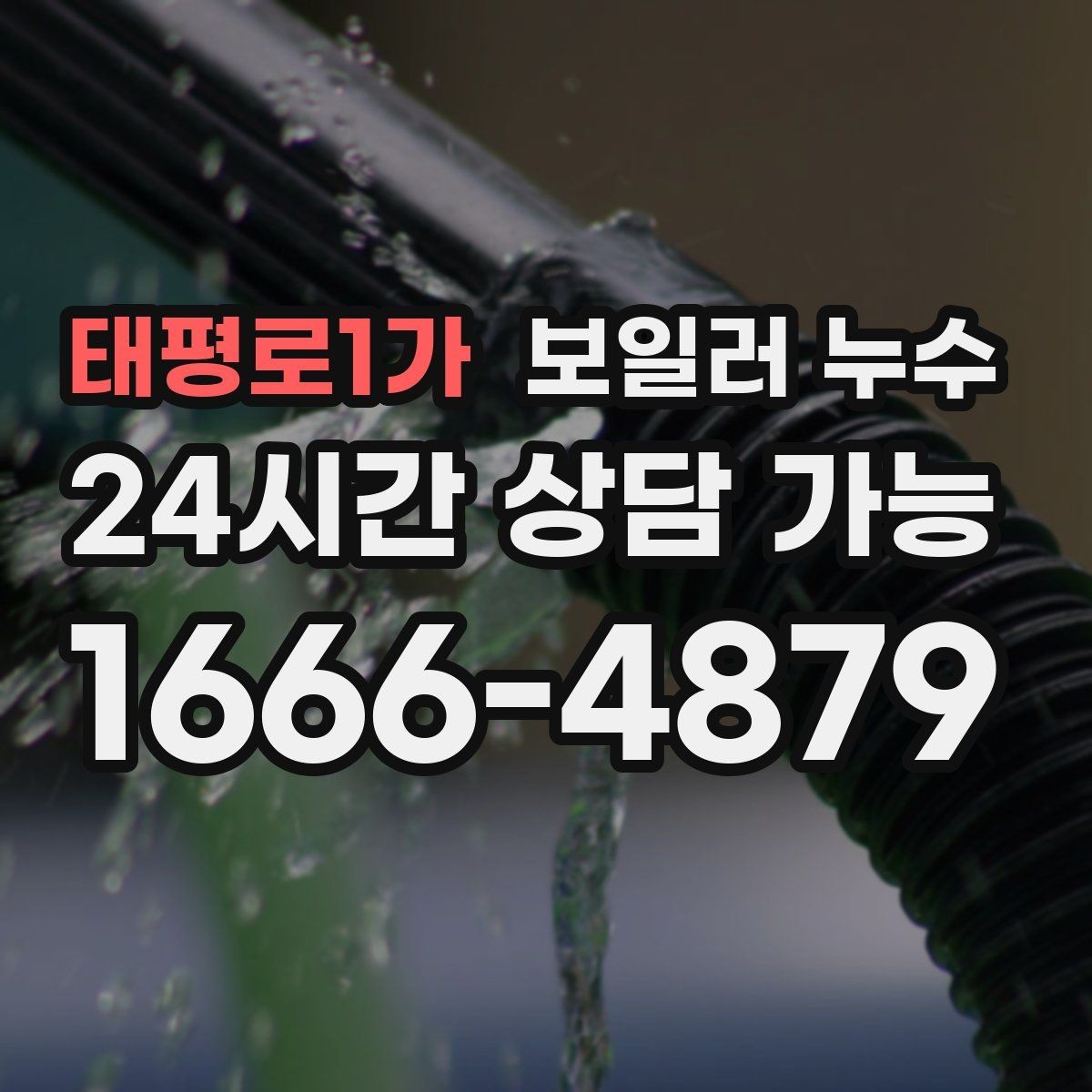 태평로1가 보일러 누수 보일러 주변에 물방울이 맺히는 날