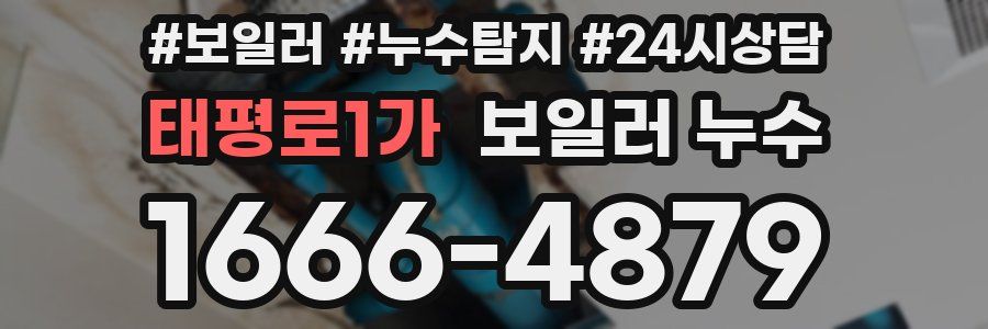 태평로1가 누수탐지