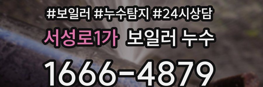 서성로1가 누수탐지