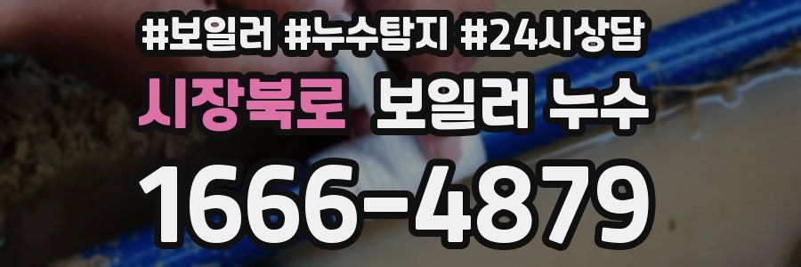 시장북로 누수탐지