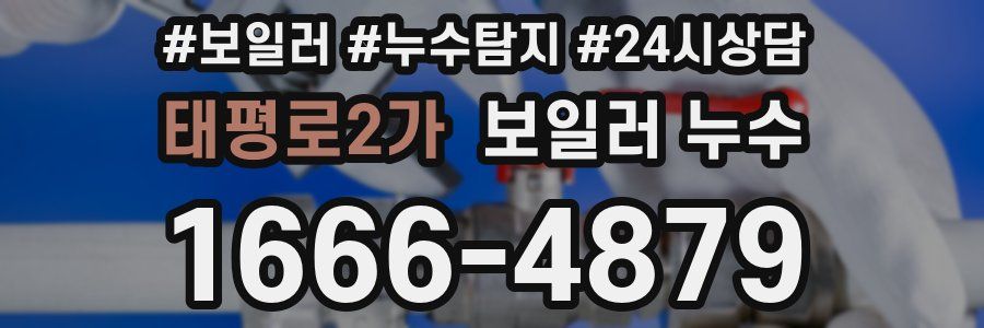 태평로2가 누수탐지