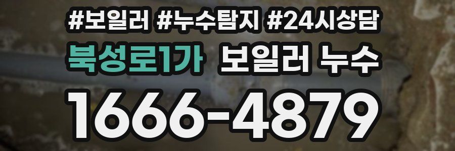 북성로1가 누수탐지