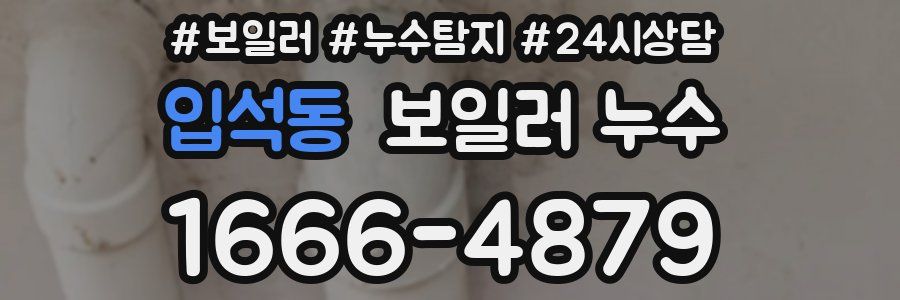 입석동 누수탐지