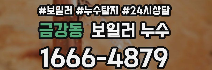 금강동 누수탐지