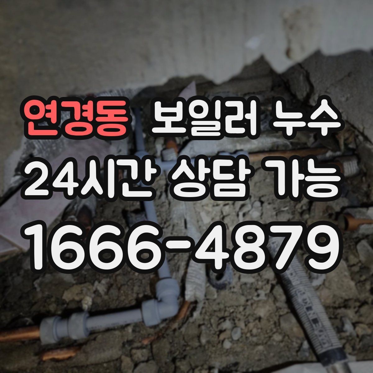 연경동 보일러 누수 다용도실 바닥이 젖을 때 점검