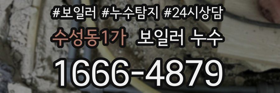 수성동1가 누수탐지