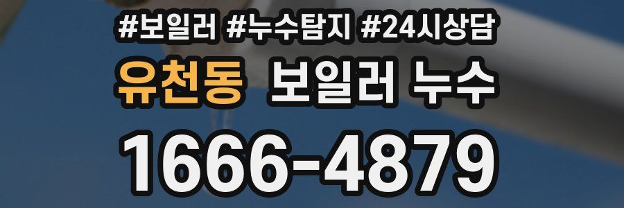 유천동 누수탐지