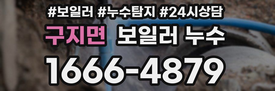 구지면 누수탐지