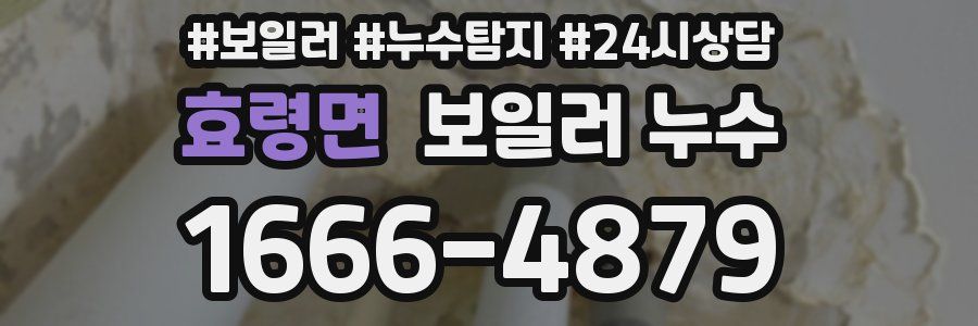 효령면 누수탐지