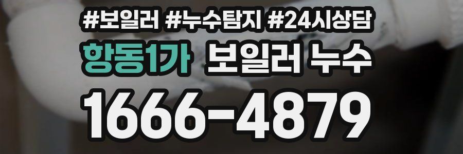 항동1가 누수탐지