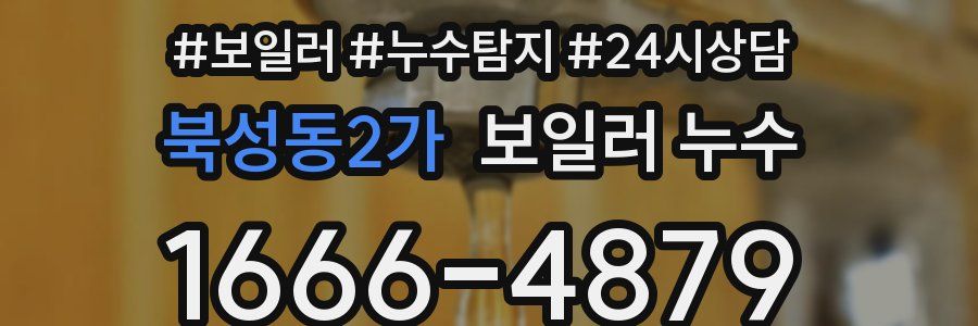 북성동2가 누수탐지