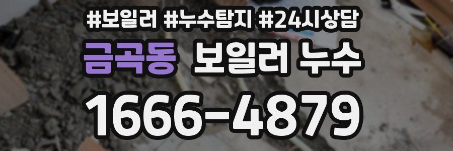 금곡동 누수탐지