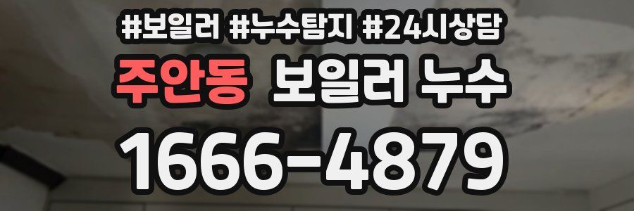 주안동 누수탐지