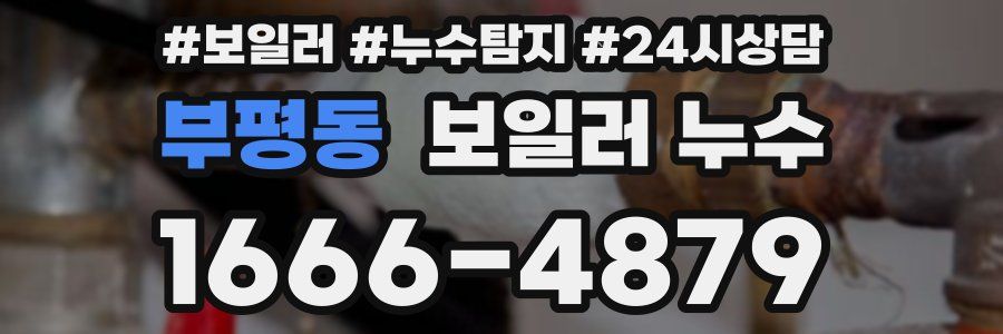 부평동 누수탐지