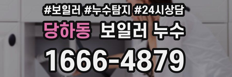 당하동 누수탐지