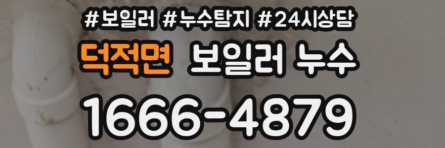 덕적면 누수탐지