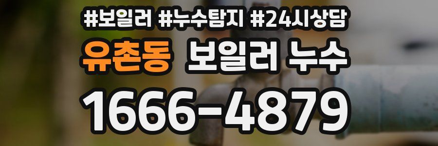 유촌동 누수탐지