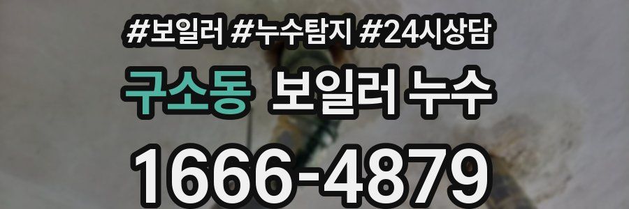 구소동 누수탐지