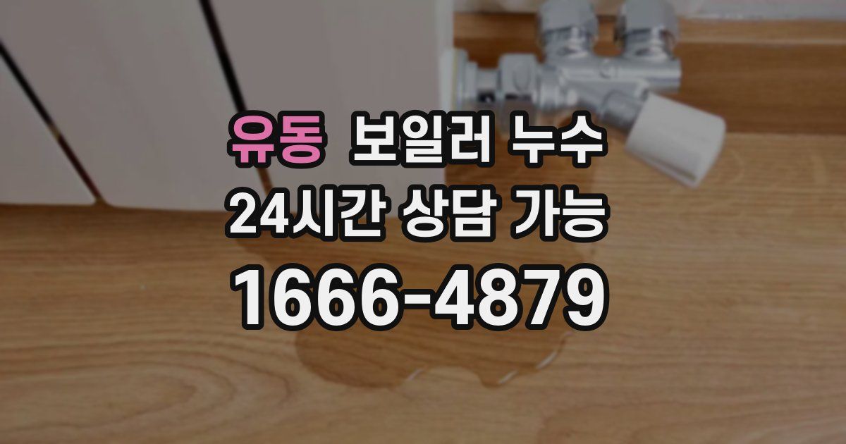 유동 보일러 누수