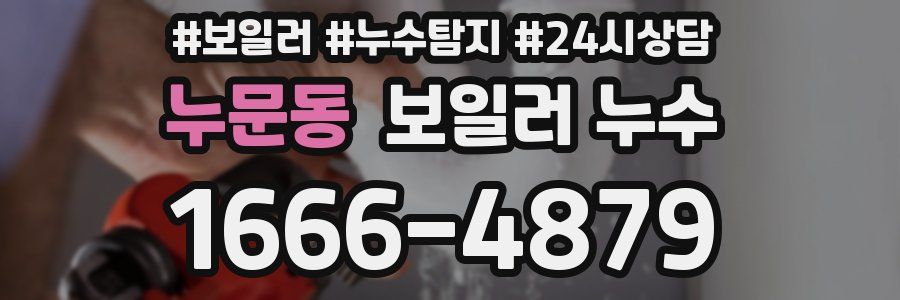 누문동 누수탐지