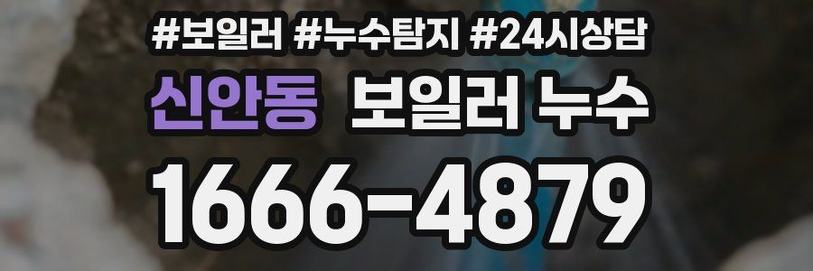 신안동 누수탐지