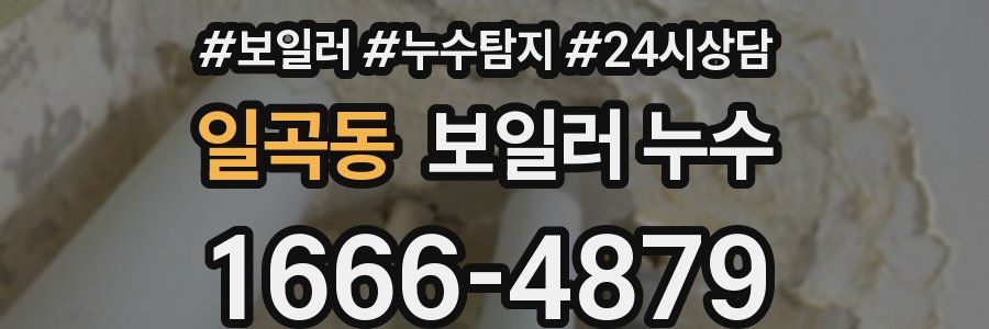 일곡동 누수탐지