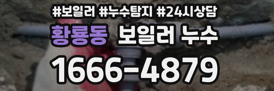 황룡동 누수탐지