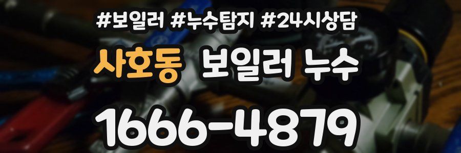 사호동 누수탐지