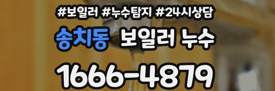 송치동 누수탐지