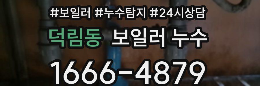 덕림동 누수탐지