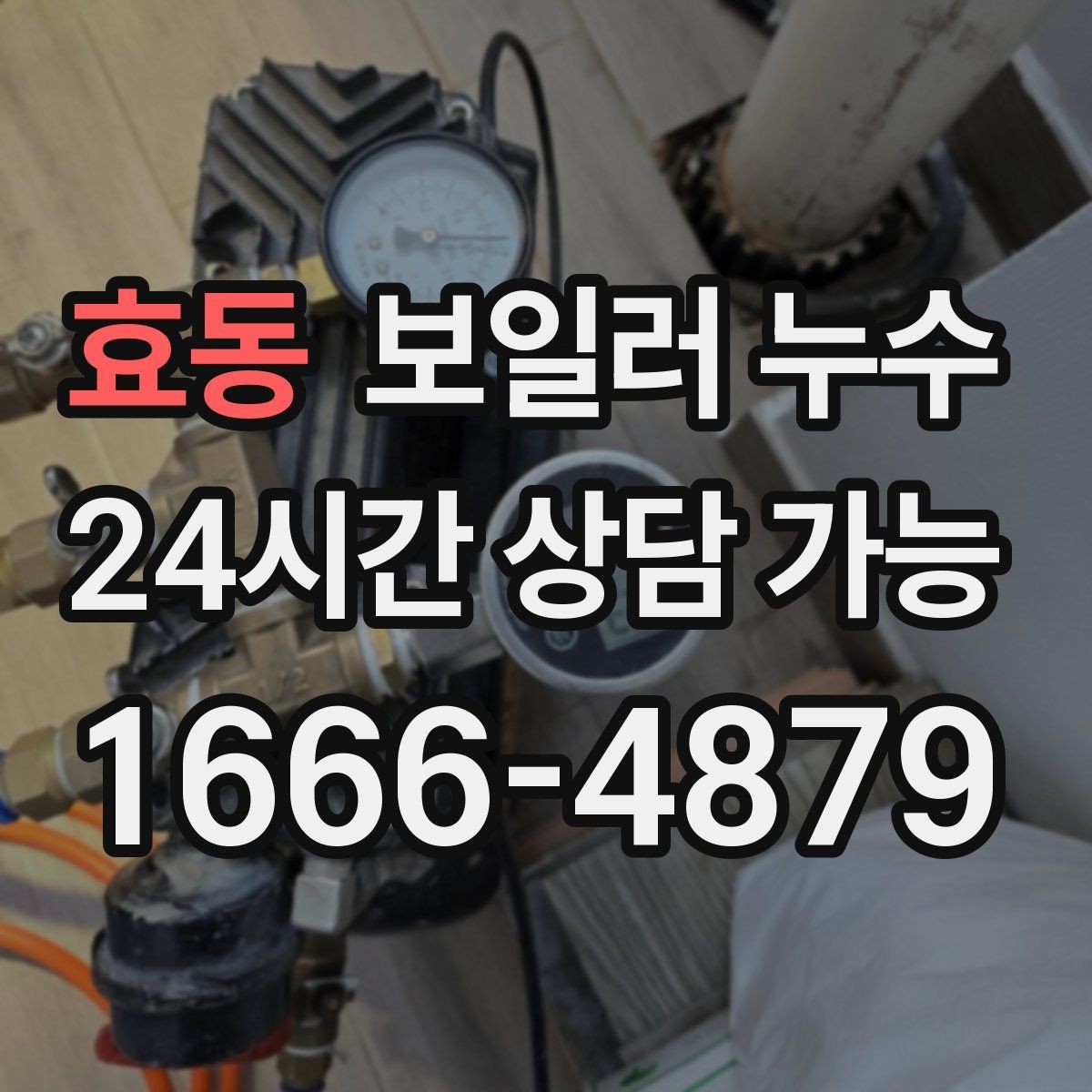 효동 보일러 누수 보일러실 벽면 변색이 보일 때