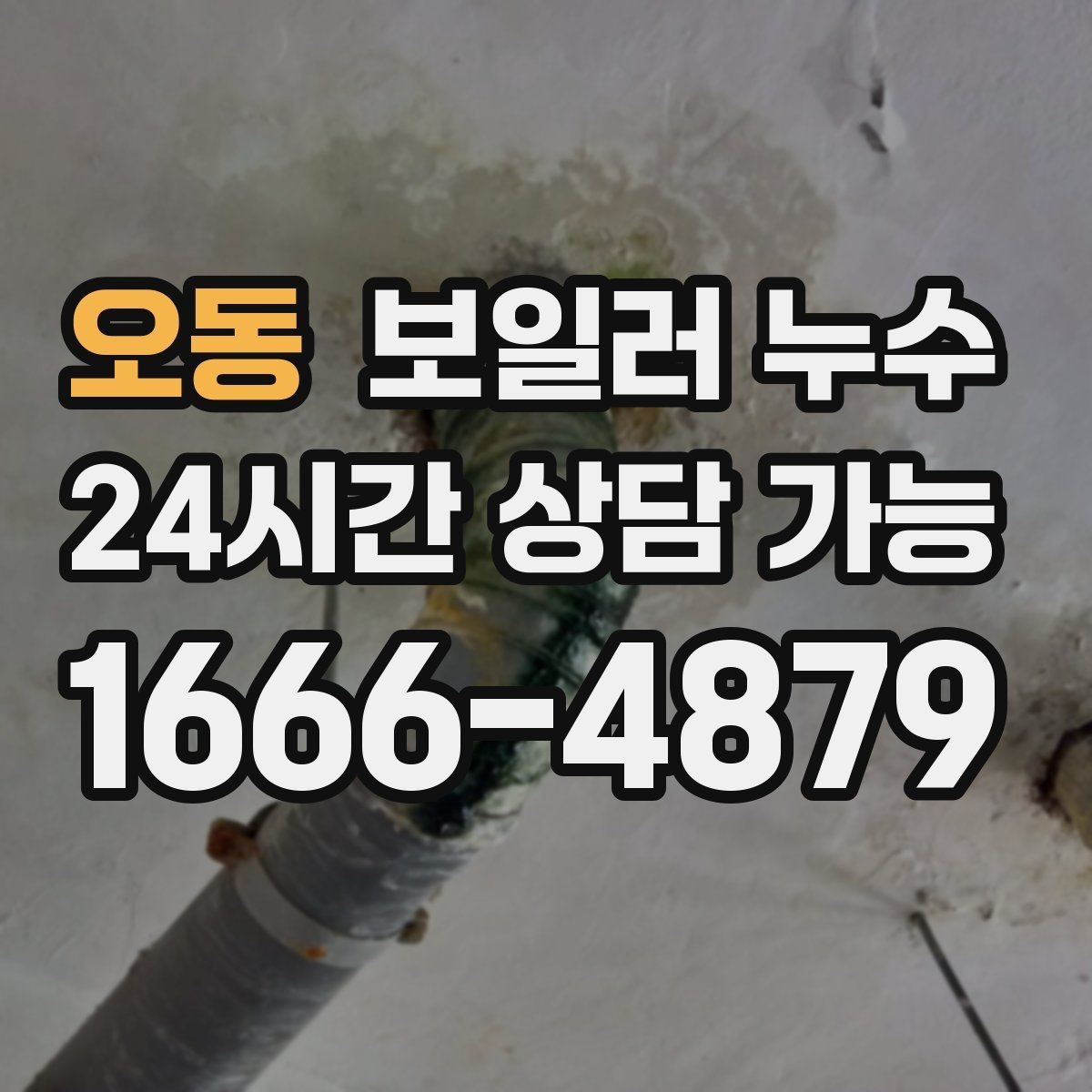 오동 보일러 누수 빠른 점검이 결국 비용을 줄이는 이유