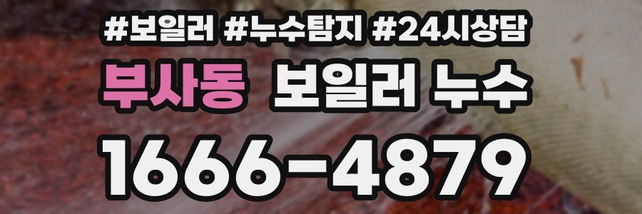 부사동 누수탐지