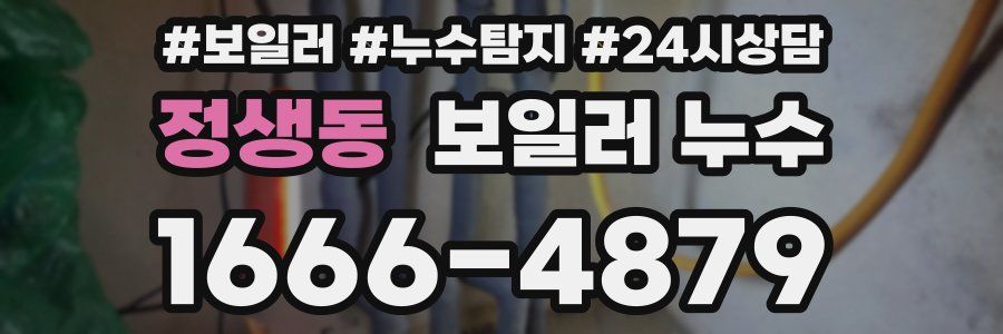 정생동 누수탐지