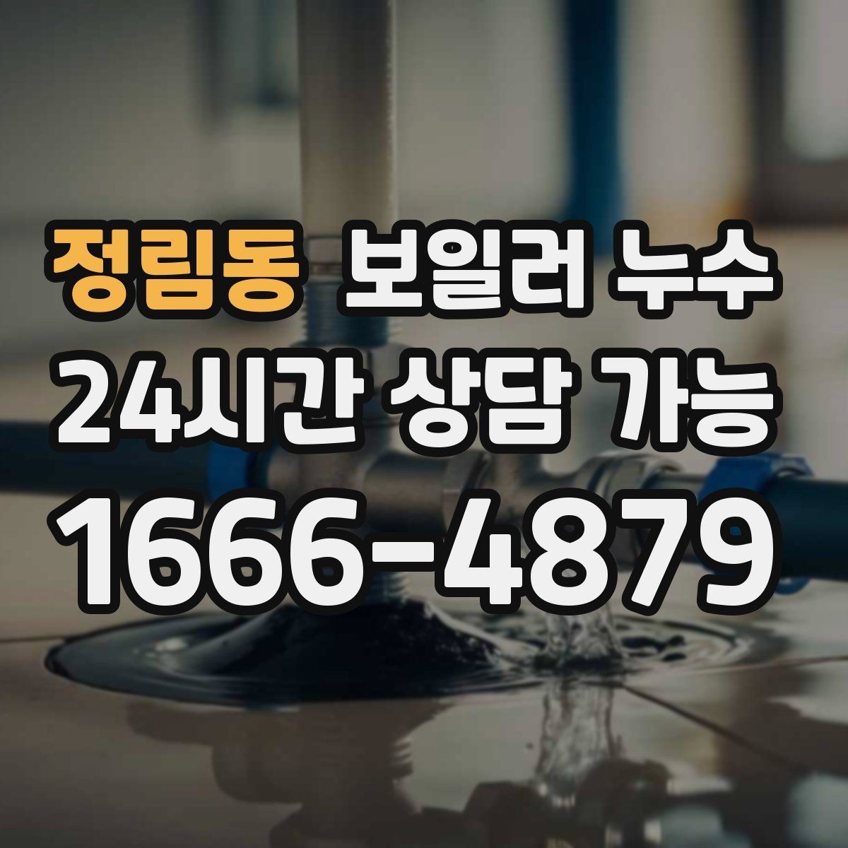 정림동 보일러 누수 보일러실 벽면 변색이 보일 때