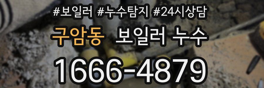 구암동 누수탐지