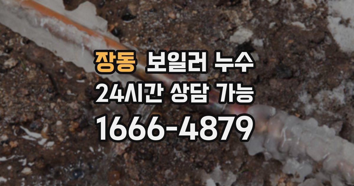 장동 보일러 누수