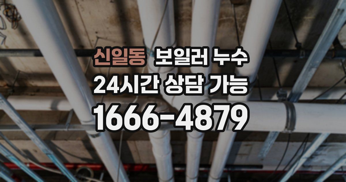 신일동 보일러 누수