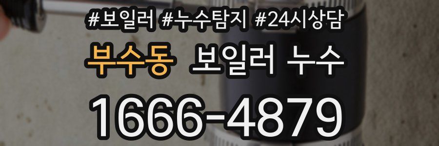 부수동 누수탐지