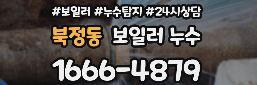 북정동 누수탐지