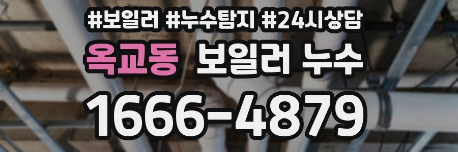 옥교동 누수탐지