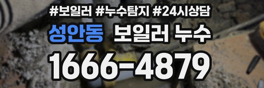 성안동 누수탐지