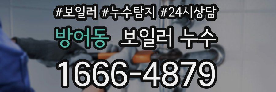 방어동 누수탐지