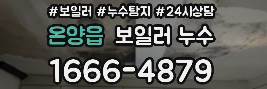 온양읍 누수탐지