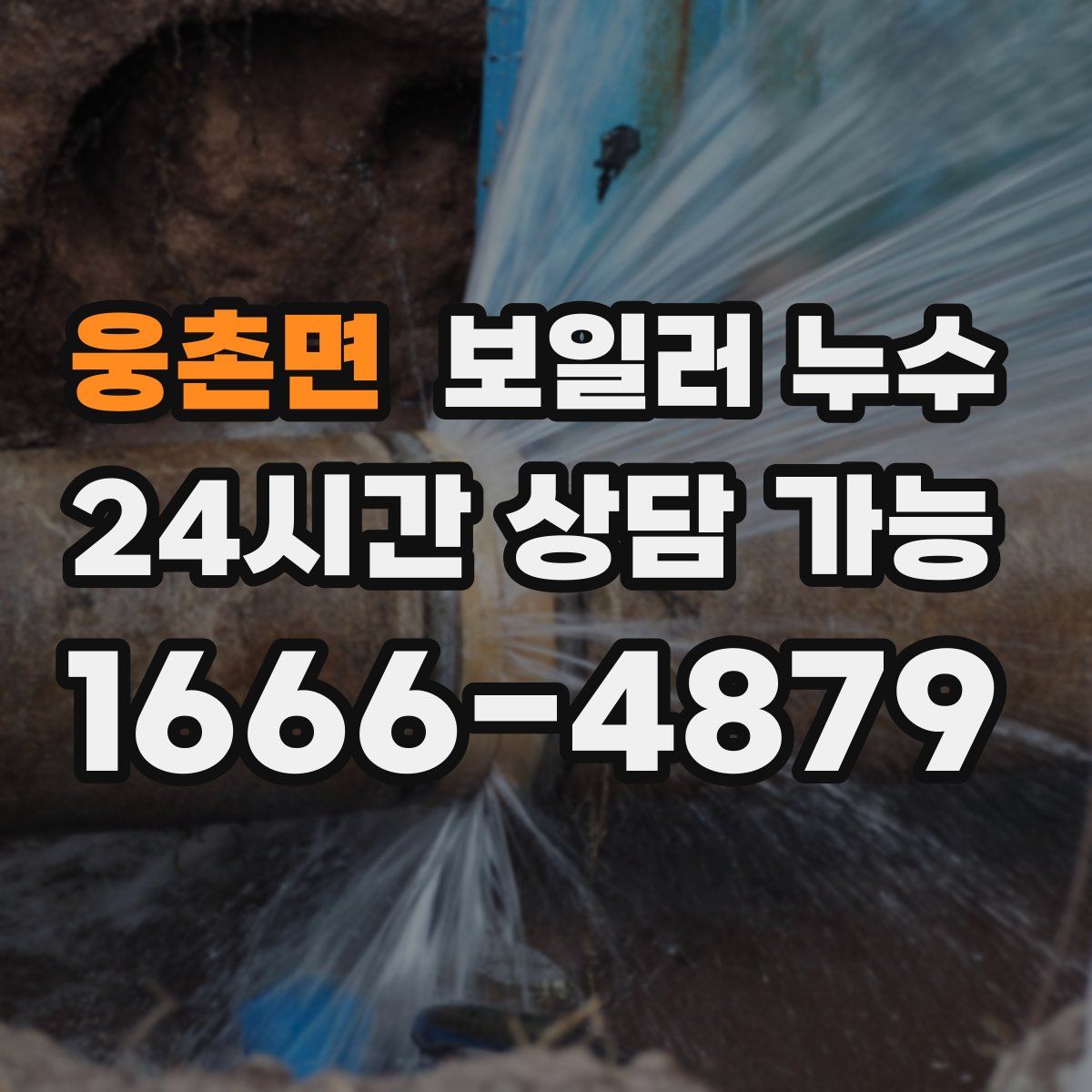 웅촌면 누수
