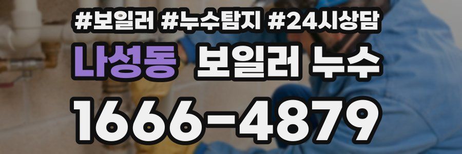 나성동 누수탐지