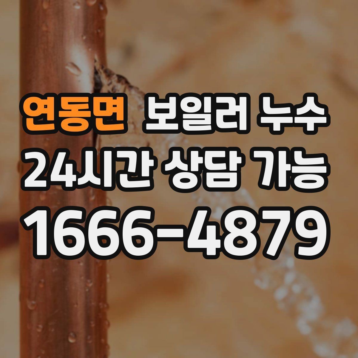 연동면 보일러 누수 바닥 변색이 먼저 나타나는 경우